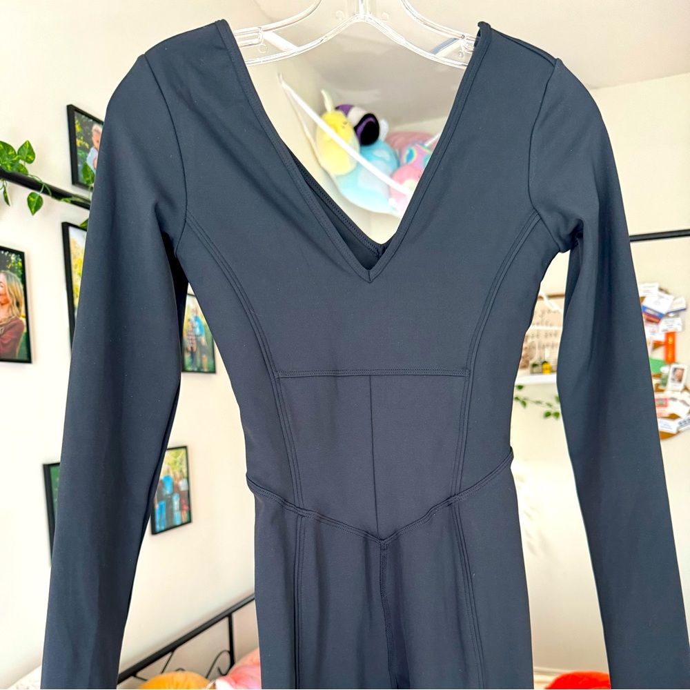 Kittenish boutique long sleeve jumpsuit